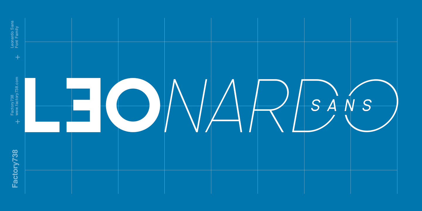 폰트 Leonardo Sans